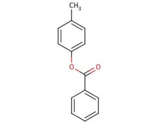 4-Methylphenyl benzoate (CAS 614-34-6) - chemical structure image