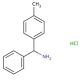 (4-methylphenyl)(phenyl)methanamine hydrochloride - chemical structure image