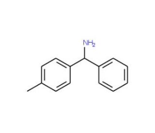 (4-methylphenyl)(phenyl)methylamine (CAS 55095-21-1) - chemical structure image