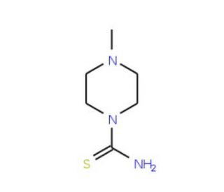 4-methylpiperazine-1-carbothioamide (CAS 33860-28-5) - chemical structure image