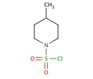4-methylpiperidine-1-sulfonyl chloride (CAS 41483-70-9) - chemical structure image
