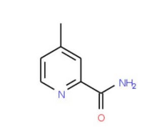 4-Methylpyridine-2-carboxamide (CAS 54089-04-2) - chemical structure image