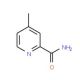 4-Methylpyridine-2-carboxamide (CAS 54089-04-2) - chemical structure image