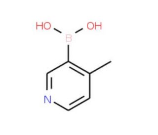 4-Methylpyridine-3-boronic acid (CAS 148546-82-1) - chemical structure image