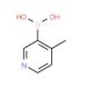 4-Methylpyridine-3-boronic acid (CAS 148546-82-1) - chemical structure image