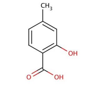 4-Methylsalicylic acid (CAS 50-85-1) - chemical structure image