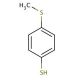 4-(Methylsulfanyl)thiophenol (CAS 1122-97-0) - chemical structure image