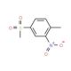 4-Methylsulfonyl-2-nitrotoluene (CAS 1671-49-4) - chemical structure image