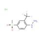 (4-Methylsulfonyl-2-trifluoromethyl)-phenylhydrazine hydrochloride - chemical structure image