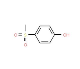 4-(Methylsulfonyl)phenol (CAS 14763-60-1) - chemical structure image