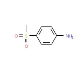 4-(Methylsulphonyl)aniline (CAS 5470-49-5) - chemical structure image