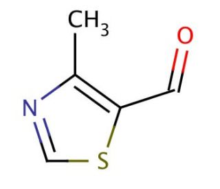 4-Methylthiazole-5-carboxaldehyde (CAS 82294-70-0) - chemical structure image