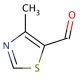 4-Methylthiazole-5-carboxaldehyde (CAS 82294-70-0) - chemical structure image