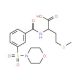 4-(methylthio)-2-{[3-(morpholin-4-ylsulfonyl)benzoyl]amino}butanoic acid - chemical structure image