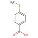 4-(Methylthio)benzoic acid (CAS 13205-48-6) - chemical structure image