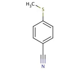 4-(Methylthio)benzonitrile (CAS 21382-98-9) - chemical structure image