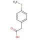 4-(Methylthio)phenylacetic acid (CAS 16188-55-9) - chemical structure image