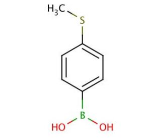 4-(Methylthio)phenylboronic acid (CAS 98546-51-1) - chemical structure image