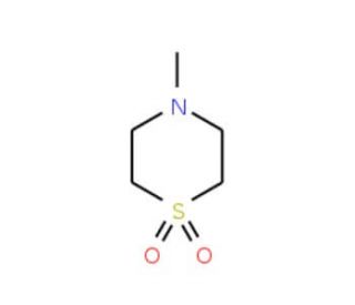 4-Methylthiomorpholine 1,1-dioxide (CAS 25343-91-3) - chemical structure image