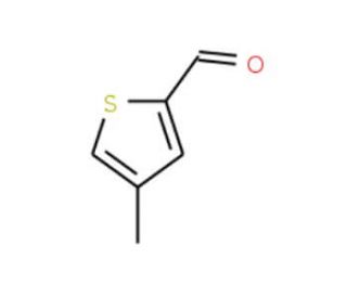 4-Methylthiophene-2-carboxaldehyde (CAS 6030-36-0) - chemical structure image