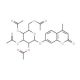 4-Methylumbelliferyl 2,3,4,6-tetra-O-acetyl-α-D-mannopyranoside (CAS 28541-71-1) - chemical structure image