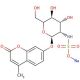 4-Methylumbelliferyl 2-Sulfamino-2-deoxy-α-D-glucopyranoside Sodium Salt (CAS 460085-45-4) - chemical structure image