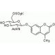 4-Methylumbelliferyl 6-Sulfo-2-acetamido-2-deoxy-β-D-glucopyranoside Potassium Salt (CAS 210357-38-3) - chemical structure im