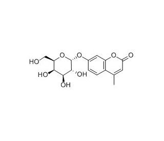 4-Methylumbelliferyl-&alpha;- D-galactopyranoside (CAS 38597-12-5) - chemical structure image