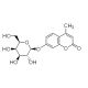 4-Methylumbelliferyl β-D-galactopyranoside (CAS 6160-78-7) - chemical structure image