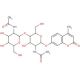 4-Methylumbelliferyl β-D-N,N′-diacetylchitobioside (CAS 53643-12-2) - chemical structure image