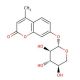 4-Methylumbelliferyl-β-D-xylopyranoside (CAS 6734-33-4) - chemical structure image