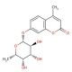 4-Methylumbelliferyl β-L-fucoside (CAS 72601-82-2) - chemical structure image