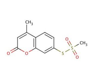 4-Methylumbelliferyl Methanethiosulfonate - chemical structure image