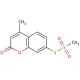 4-Methylumbelliferyl Methanethiosulfonate - chemical structure image