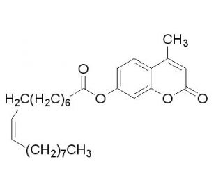 4-Methylumbelliferyl Oleate (CAS 18323-58-5) - chemical structure image