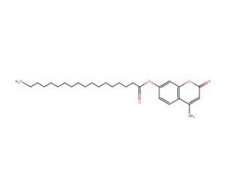 4-Methylumbelliferyl stearate (CAS 79408-85-8) - chemical structure image