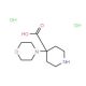 4-Morpholin-4-yl-piperidine-4-carboxylic aciddihydrochloride - chemical structure image