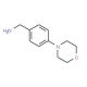 4-Morpholin-4-ylbenzylamine (CAS 214759-74-7) - chemical structure image