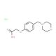 (4-Morpholin-4-ylmethyl-phenoxy)-acetic acid hydrochloride - chemical structure image
