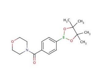 4-(Morpholine-4-carbonyl)phenylboronic acid pinacol ester (CAS 656239-38-2) - chemical structure image