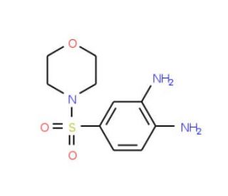 4-(Morpholine-4-sulfonyl)-benzene-1,2-diamine - chemical structure image