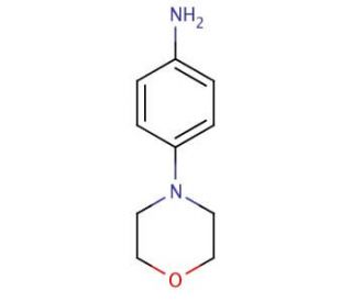 4-Morpholinoaniline (CAS 2524-67-6) - chemical structure image