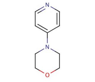 4-Morpholinopyridine (CAS 2767-91-1) - chemical structure image