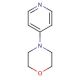 4-Morpholinopyridine (CAS 2767-91-1) - chemical structure image