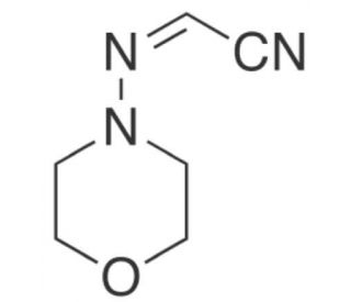 (4-Morpholinylimino)acetonitrile (CAS 26179-71-5) - chemical structure image