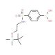 4-{N-[2-(tert-Butyldimethylsilyloxy)ethyl]sulphamoyl}benzeneboronic acid (CAS 913835-53-7) - chemical structure image