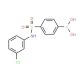 4-(N-(3-Chlorophenyl)sulfamoyl)phenylboronic acid (CAS 957062-69-0) - chemical structure image