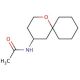 4-N-Acetylamino-1-oxaspiro[5.5]undecane (CAS 946051-14-5) - chemical structure image