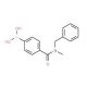 4-[N-Benzyl-N-(methylaminocarbonyl)]benzeneboronic acid (CAS 874219-49-5) - chemical structure image