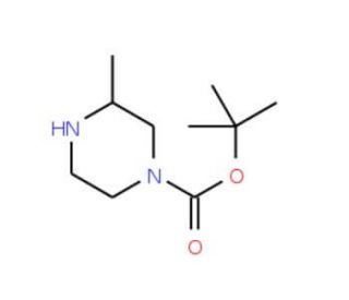 4-N-Boc-2-methyl-piperazine (CAS 120737-59-9) - chemical structure image
